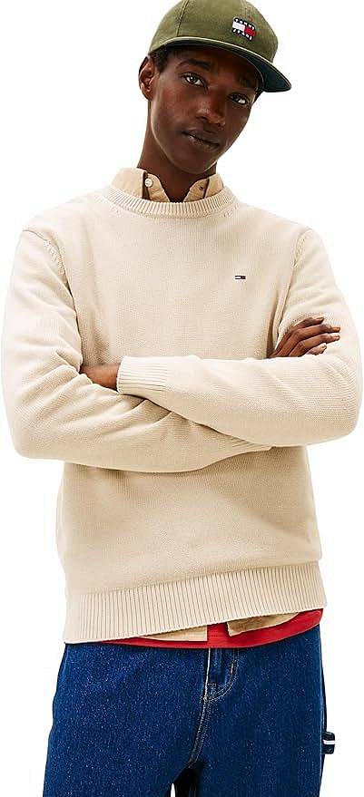 TOMMY HILFIGER Sweater slim ess Man beige Photo 2
