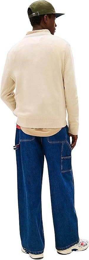TOMMY HILFIGER Sweater slim ess Man beige Photo 4