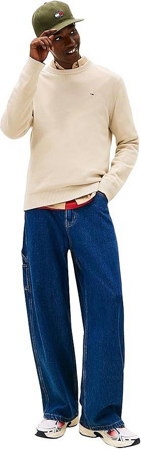 TOMMY HILFIGER Sweater slim ess Man beige Photo 3