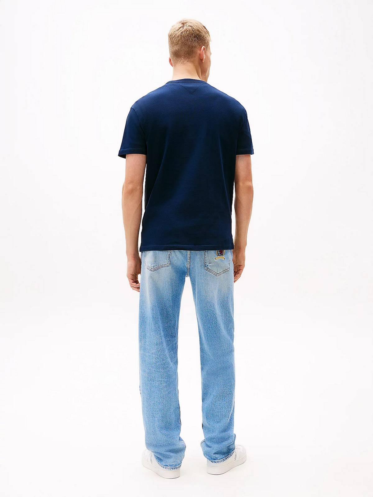 TOMMY HILFIGER Tee reg badge Man blue Photo 5