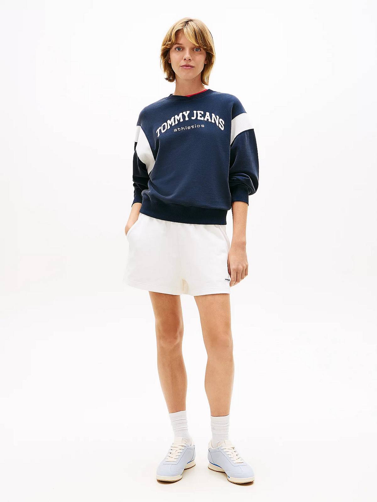 TOMMY HILFIGER Short script LBL Woman white Photo 2