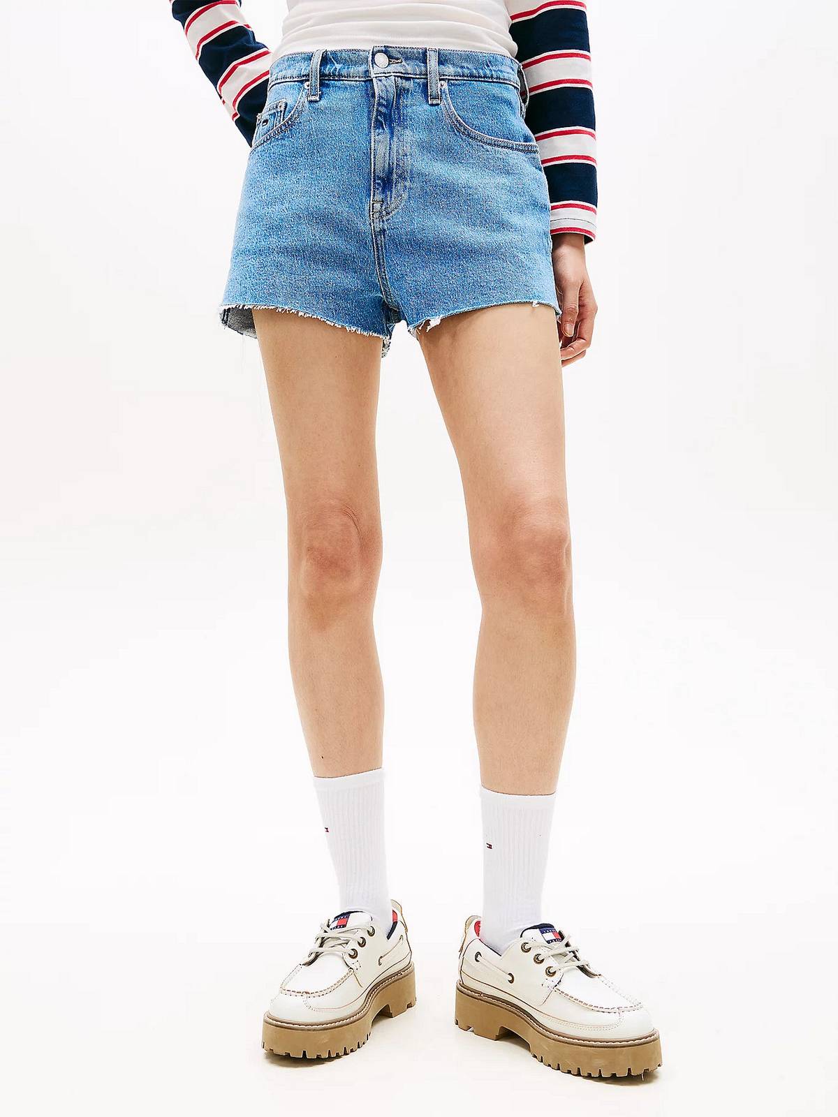 TOMMY HILFIGER Hot pant Woman jeans Photo 4