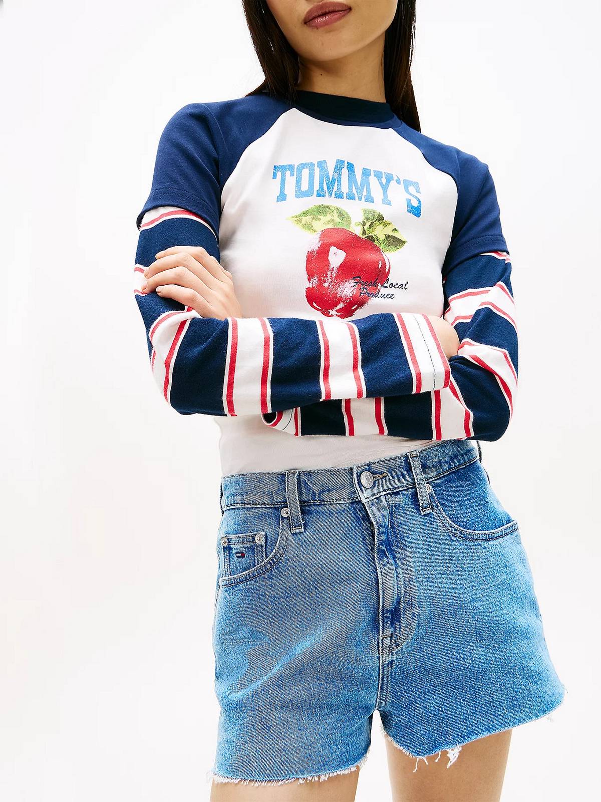 TOMMY HILFIGER Hot pant Woman jeans Photo 5