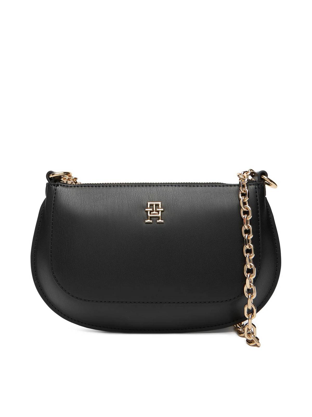 TOMMY HILFIGER TH Glam Mini-Kettenkreuzung Damen schwarz