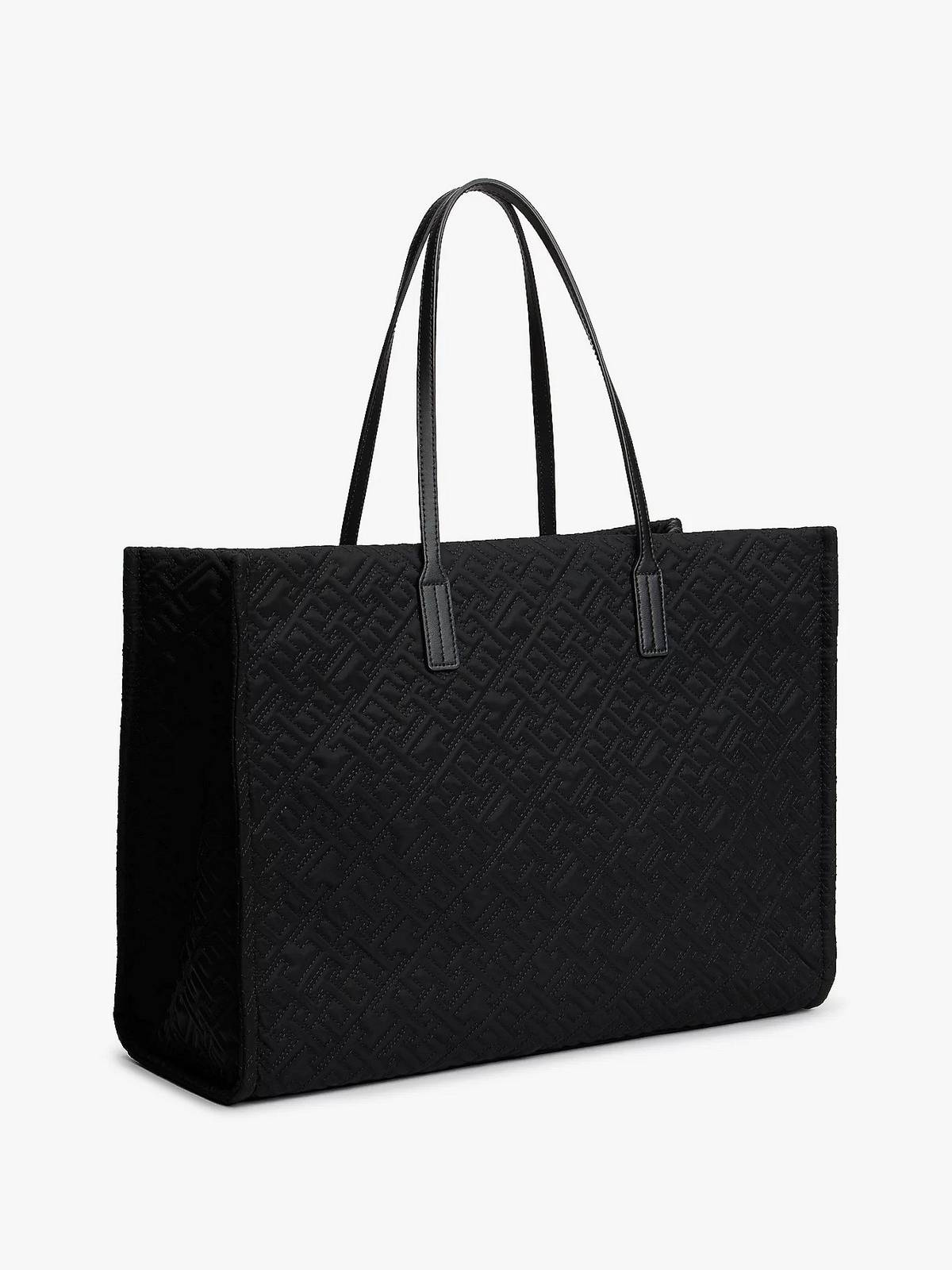 TOMMY HILFIGER TH City tote Woman black Photo 2