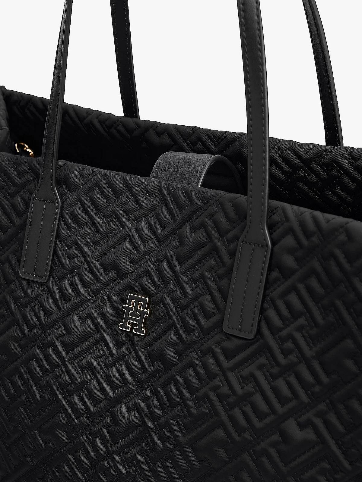 TOMMY HILFIGER TH City tote Woman black Photo 4