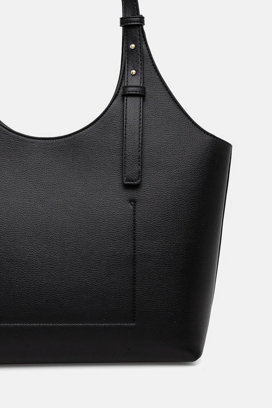 TOMMY HILFIGER TH Logo tote Woman black Photo 2