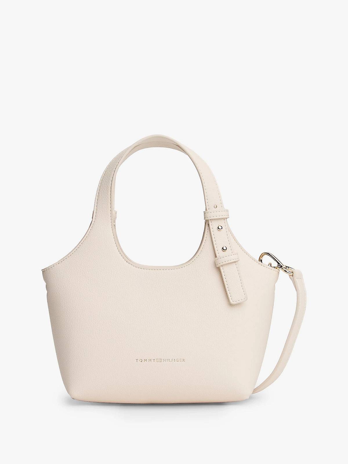 TOMMY HILFIGER TH Logo Mini-Tasche Damen weiß