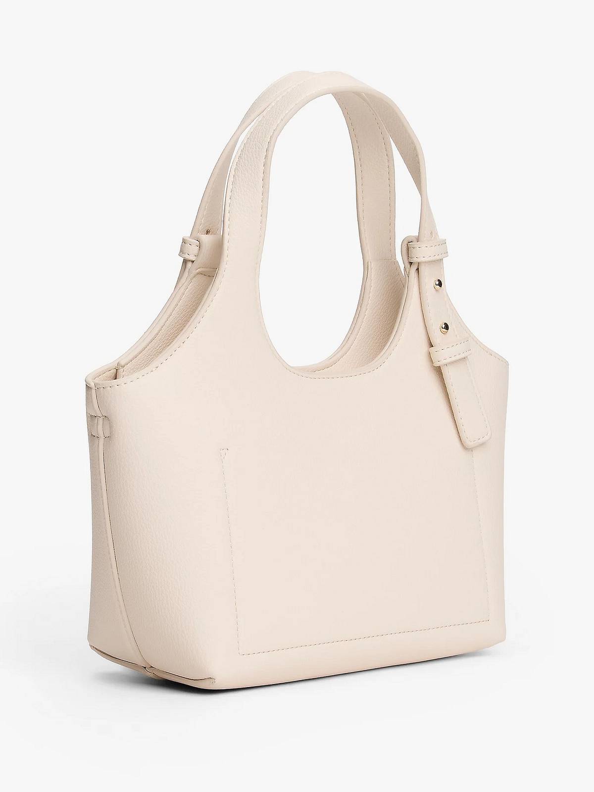 TOMMY HILFIGER TH Logo mini tote Woman white Photo 2