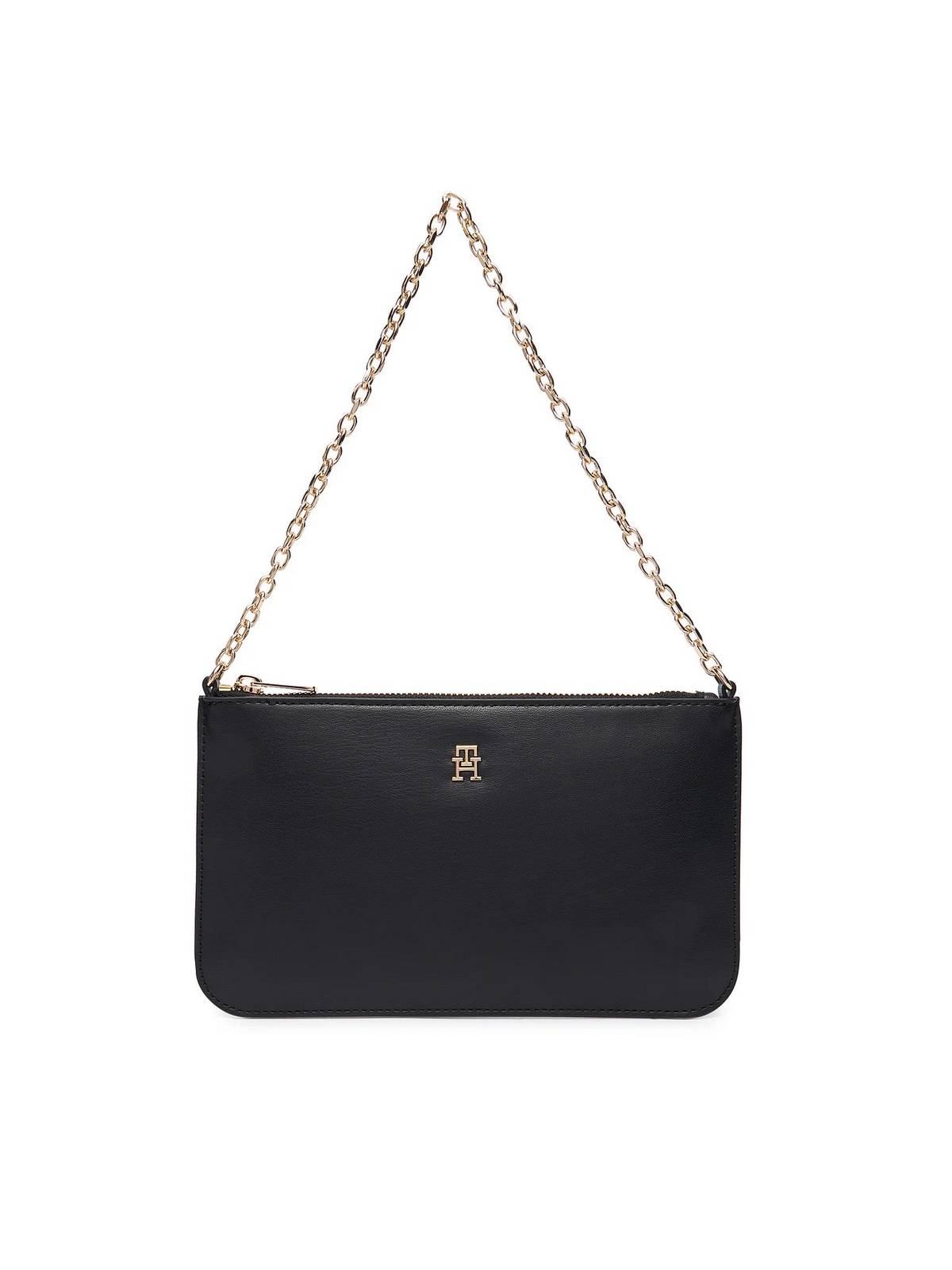 TOMMY HILFIGER TH Icon Chain Umhängetasche Damen schwarz