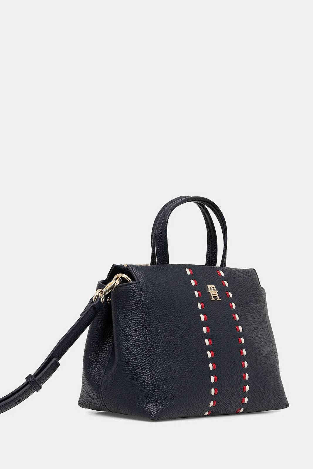 TOMMY HILFIGER TH Timeless mini satchel Woman blue Photo 4