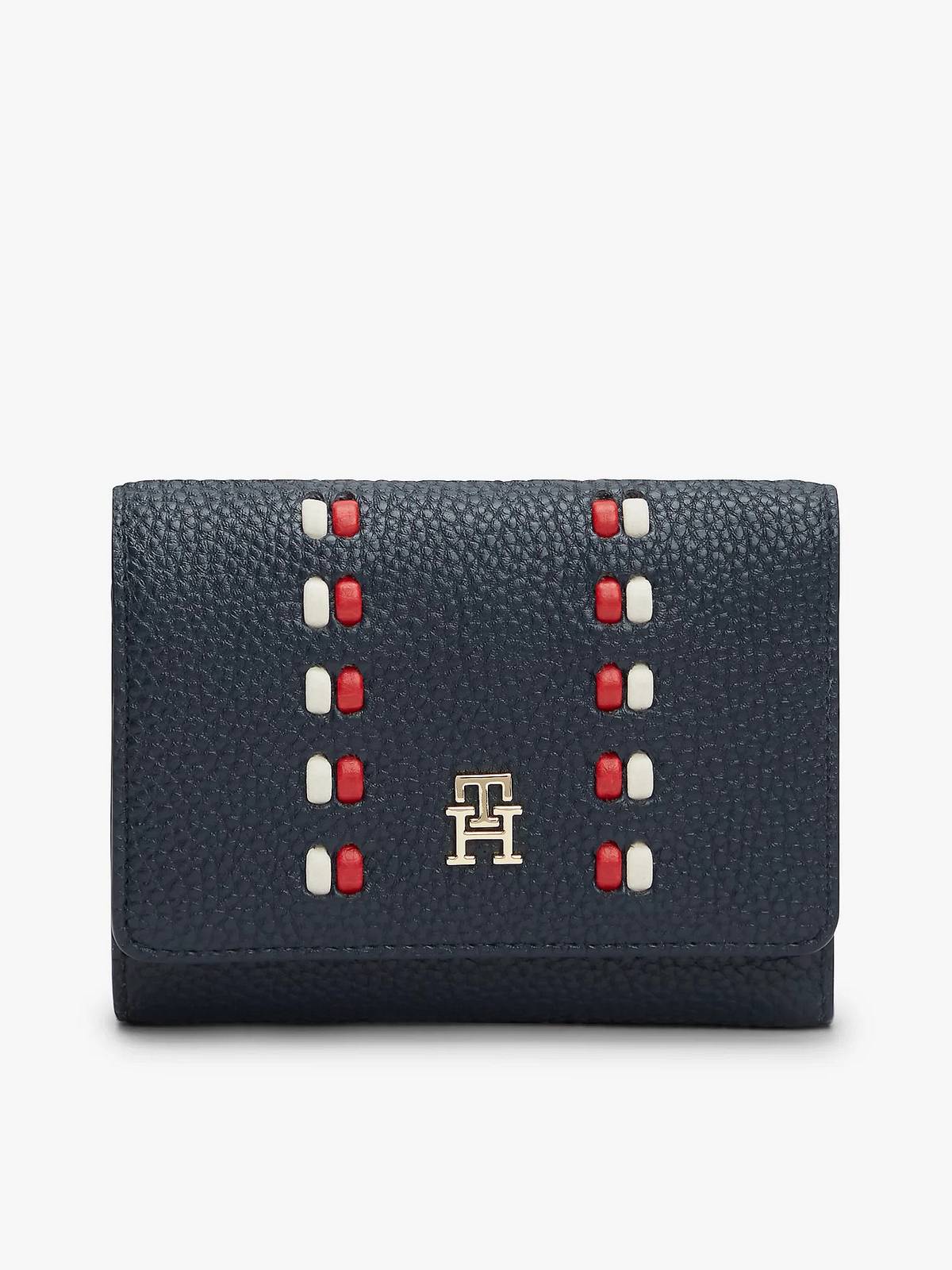 TOMMY HILFIGER TH Icon trifold Damen blau