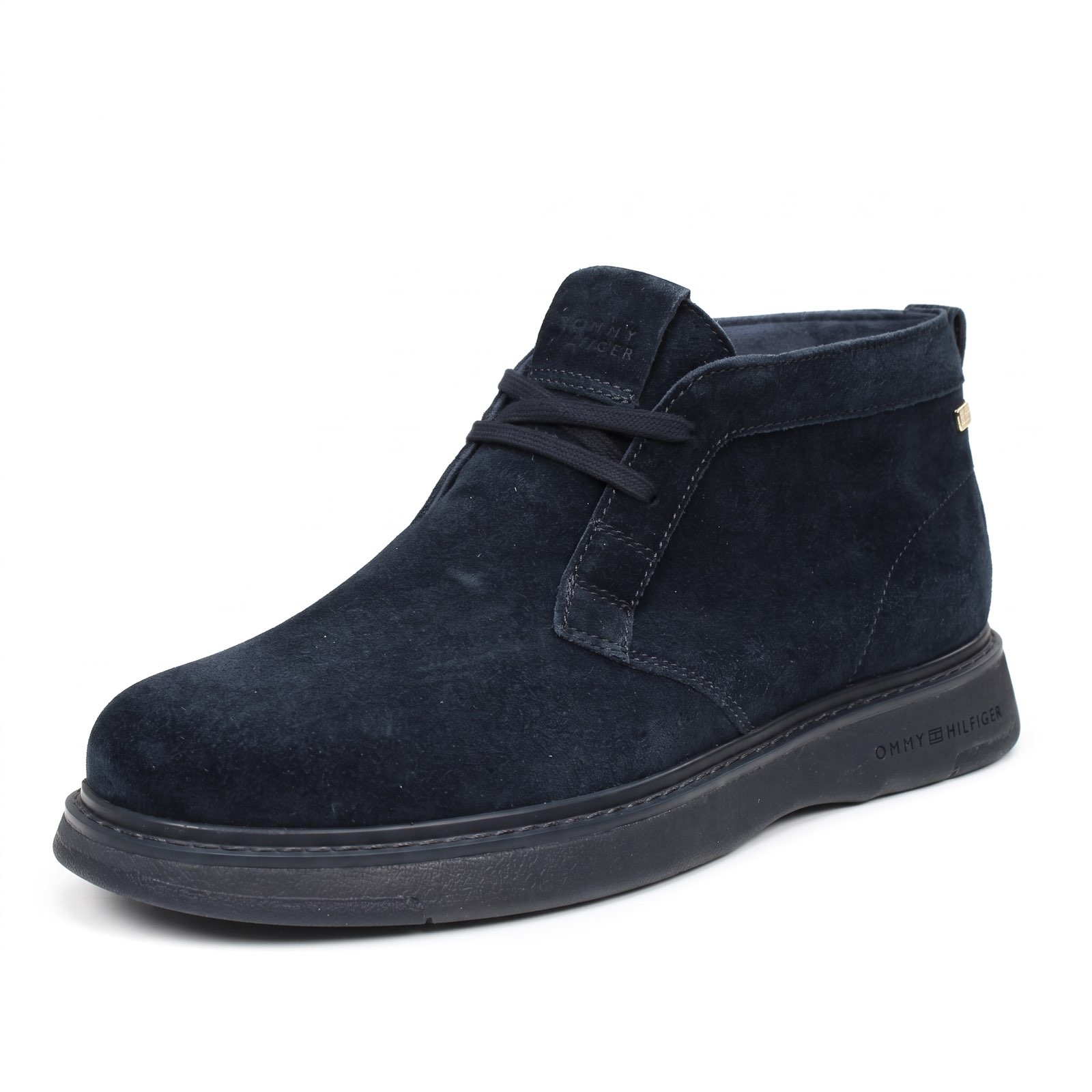 TOMMY HILFIGER Chevilles en daim Homme bleu