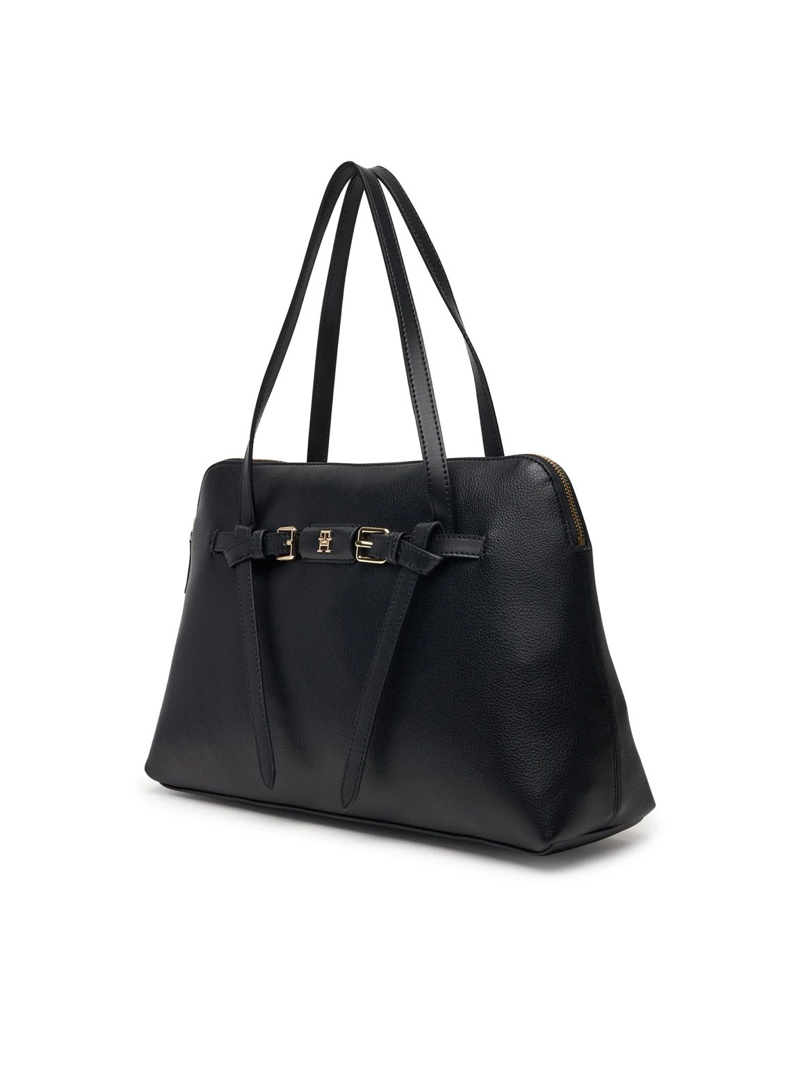 TOMMY HILFIGER TH Buckle Tote Damen schwarz Foto 5
