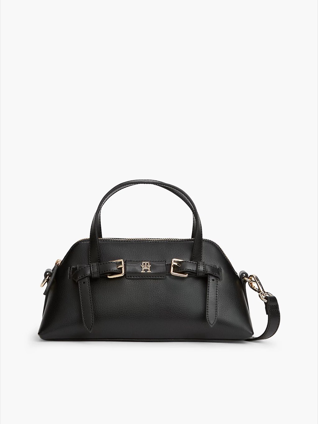 TOMMY HILFIGER TH Buckle Mini-Tasche Damen schwarz