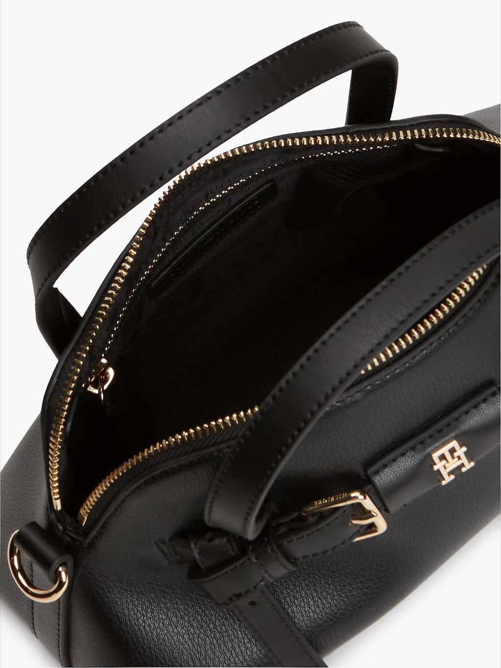 TOMMY HILFIGER TH Buckle Mini-Tasche Damen schwarz Foto 5