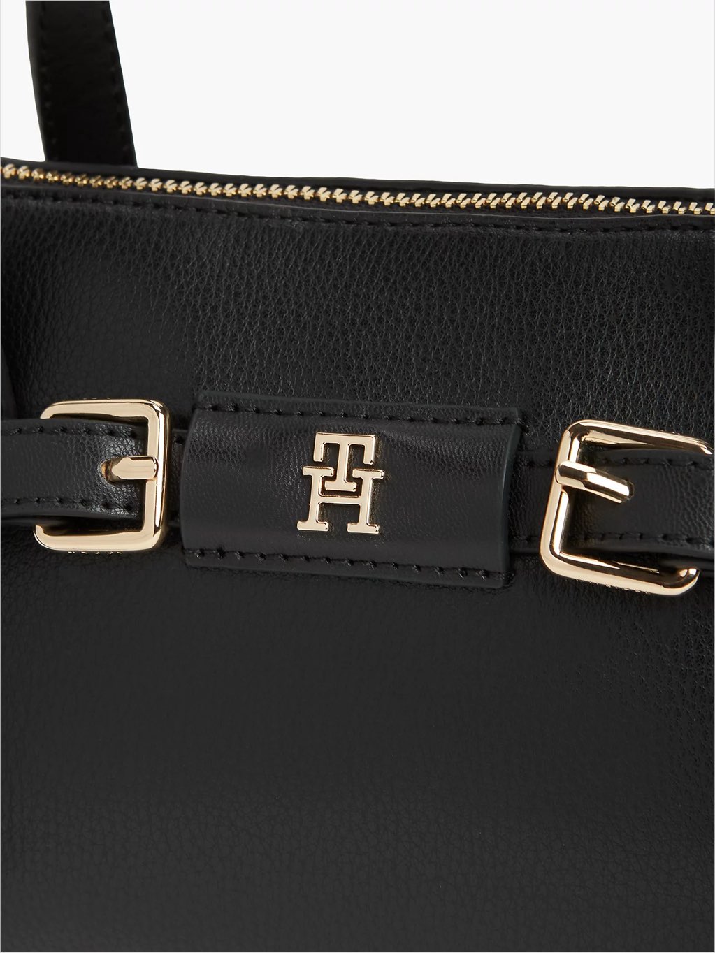TOMMY HILFIGER TH Buckle Mini-Tasche Damen schwarz Foto 4