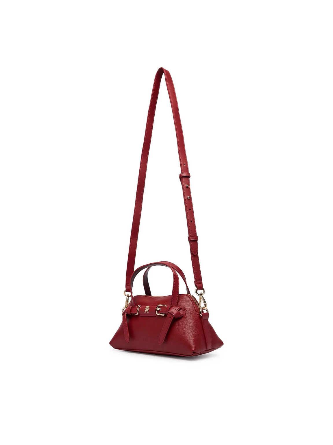 TOMMY HILFIGER TH Buckle Mini-Tasche Damen rot Foto 5
