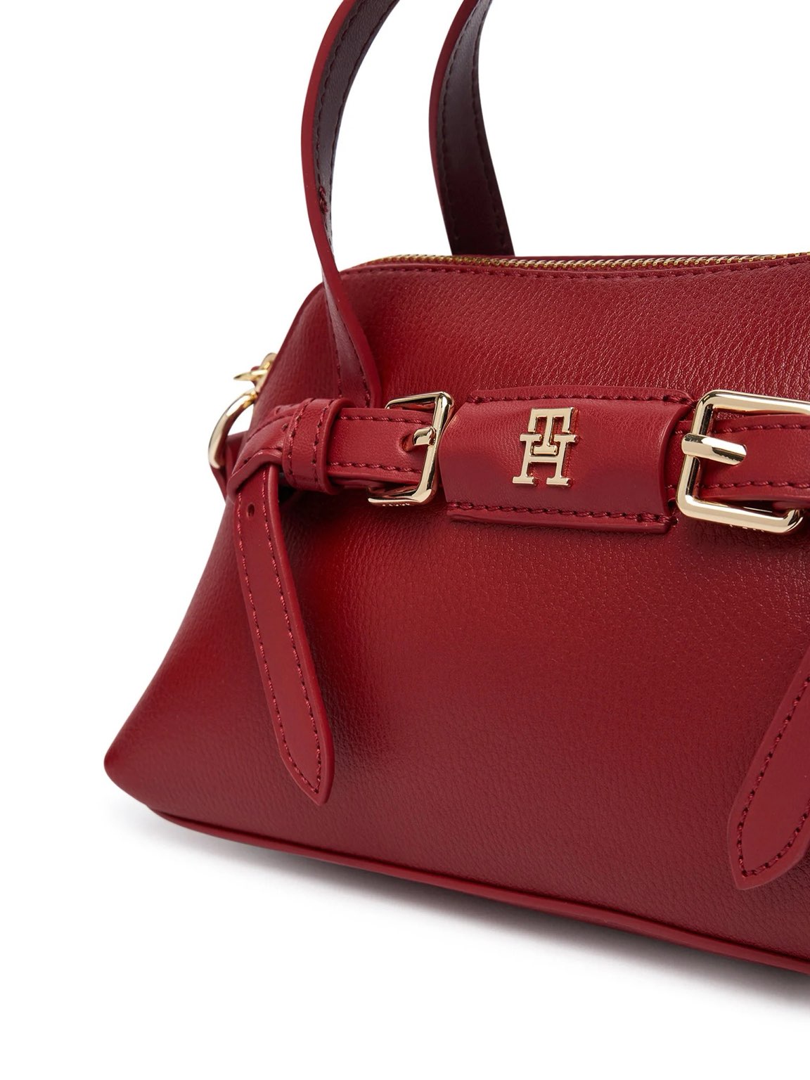 TOMMY HILFIGER TH Buckle Mini-Tasche Damen rot Foto 6