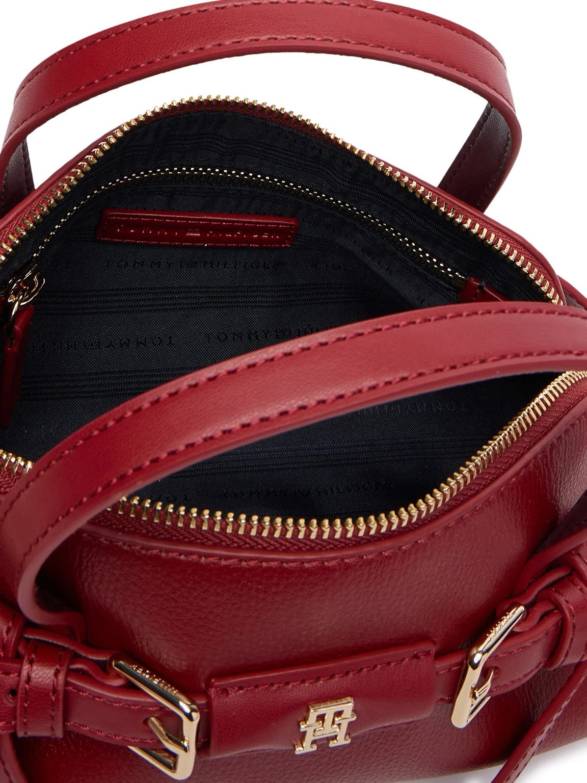 TOMMY HILFIGER TH Buckle Mini-Tasche Damen rot Foto 4