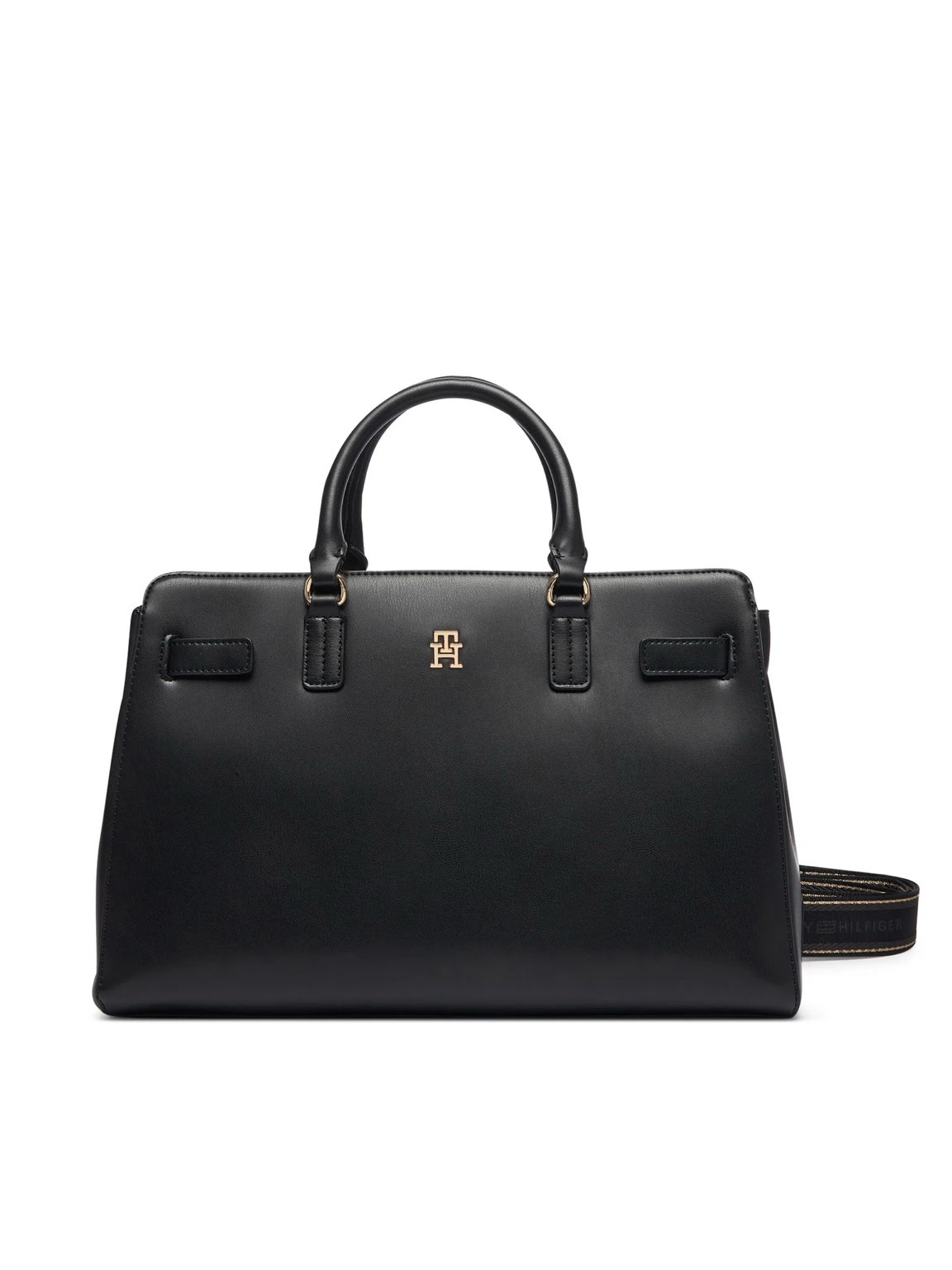 TOMMY HILFIGER TH Joy Satchel-Tasche Damen schwarz