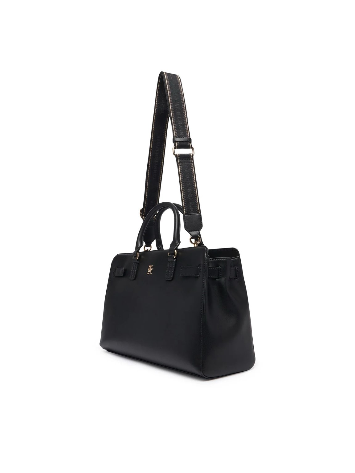 TOMMY HILFIGER TH Joy Satchel-Tasche Damen schwarz Foto 5