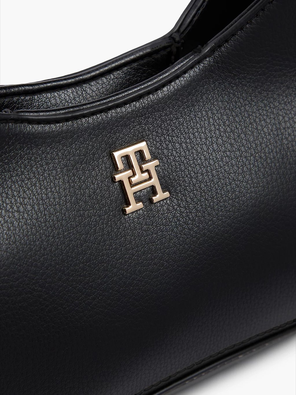 TOMMY HILFIGER TH Mini-Hobo-Tasche Damen schwarz Foto 4