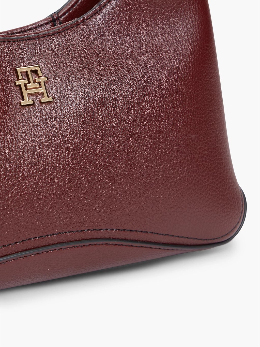 TOMMY HILFIGER TH Mini-Hobo-Tasche Damen bordeaux Foto 5