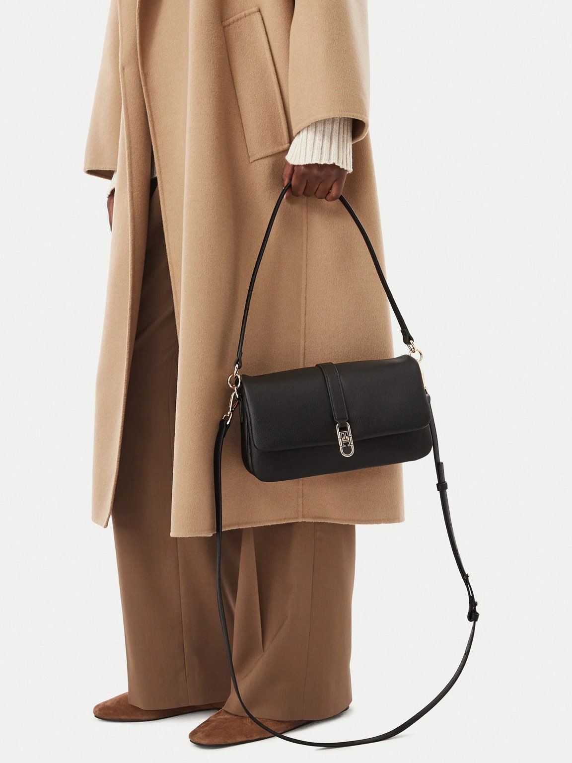 TOMMY HILFIGER TH Flap Crossover Damen schwarz Foto 2