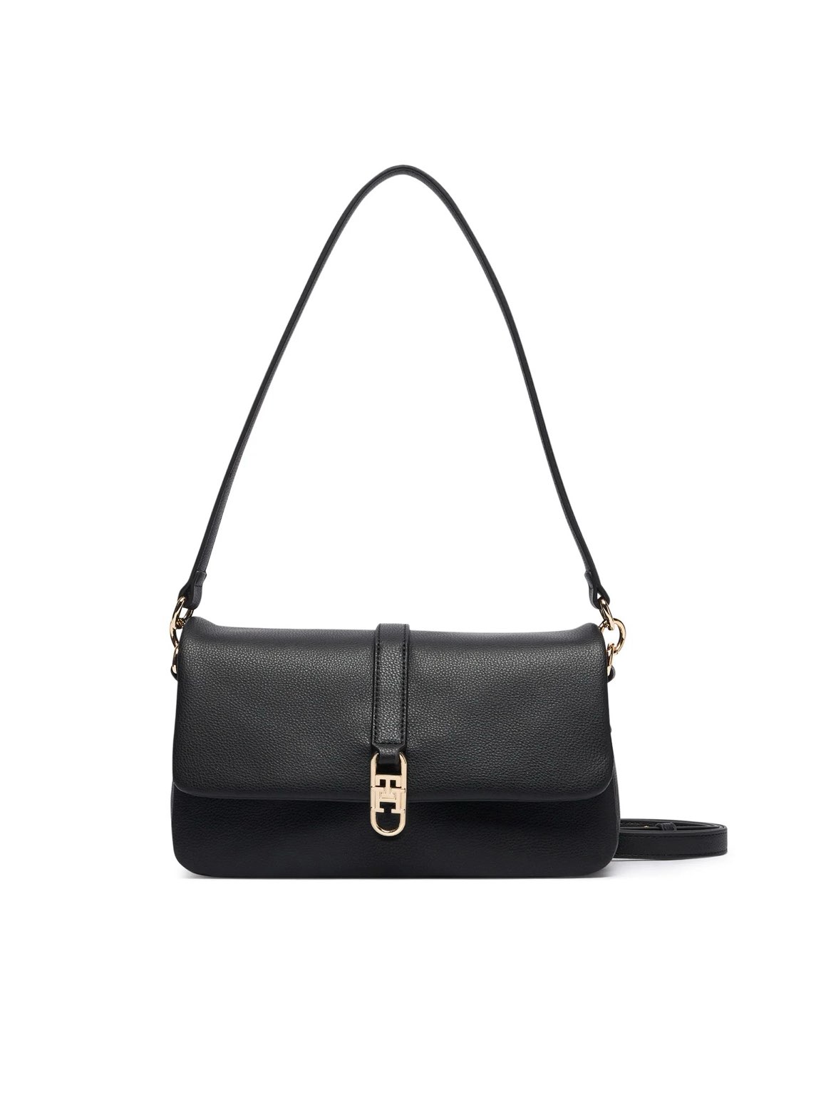 TOMMY HILFIGER TH Flap Crossover Damen schwarz