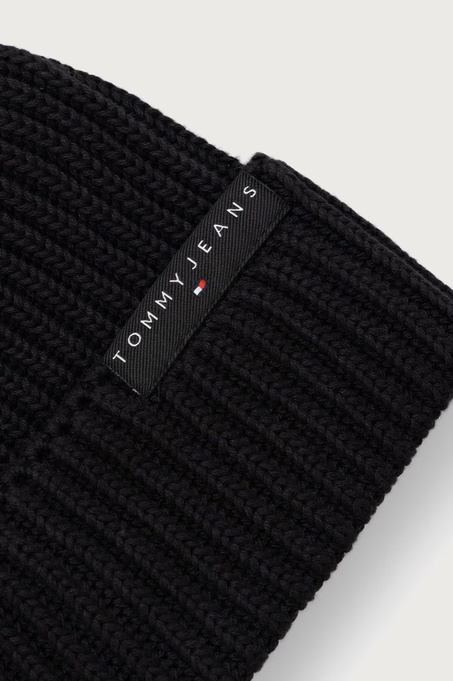 TOMMY HILFIGER Bonnet avec logo TH Homme noir Photo 2