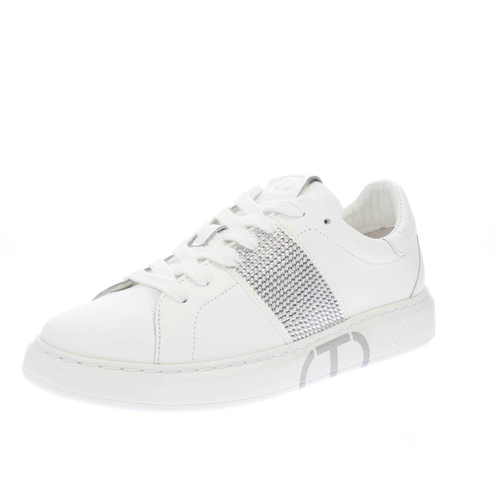 Кроссовки Twinset Basse от Pelle Bianco - Кроссовки Donna Scarpe в спортивном стиле