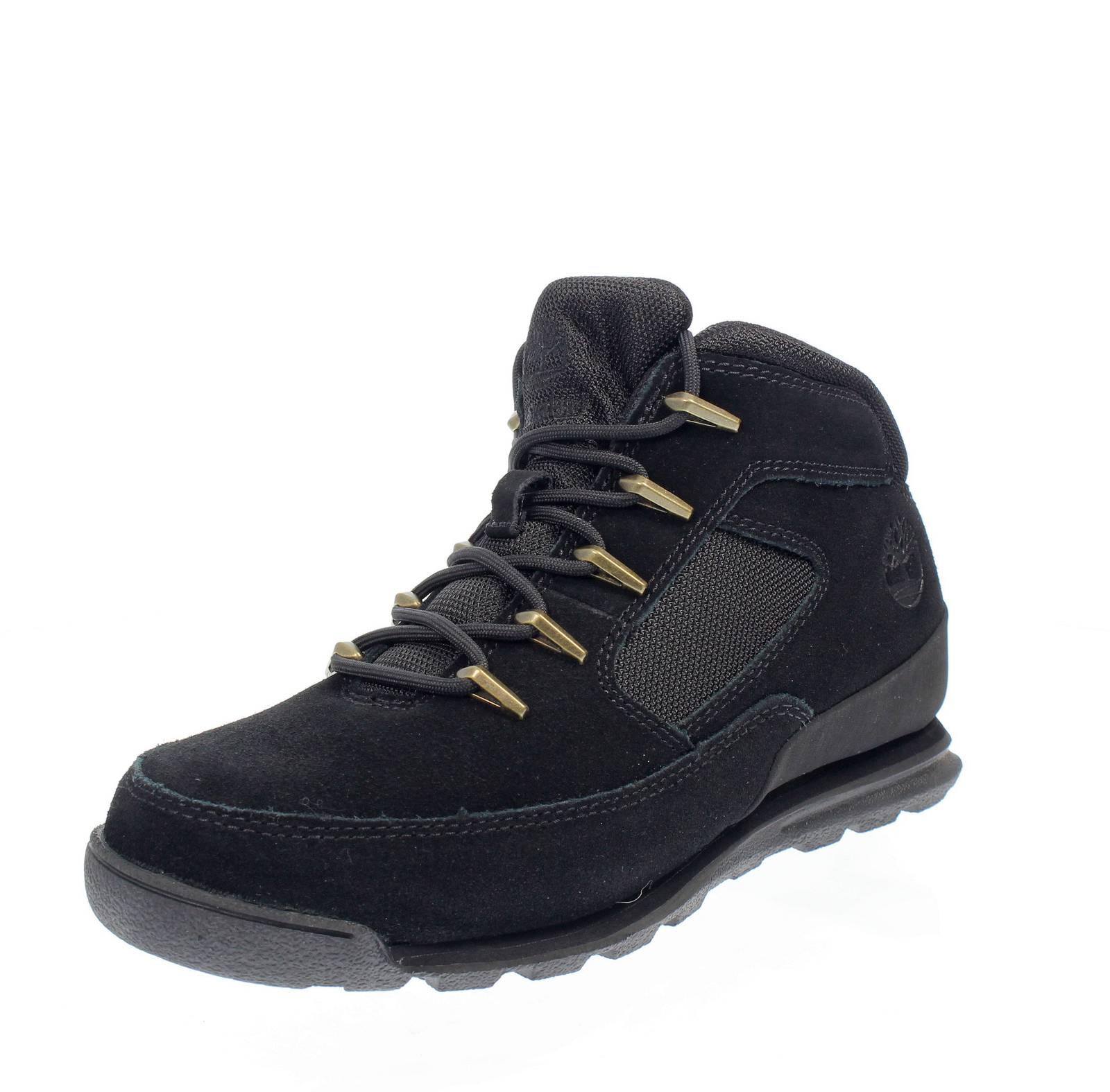 TIMBERLAND Euro Rock Mid Hiker - Scarponcini in Suede Uomo nero