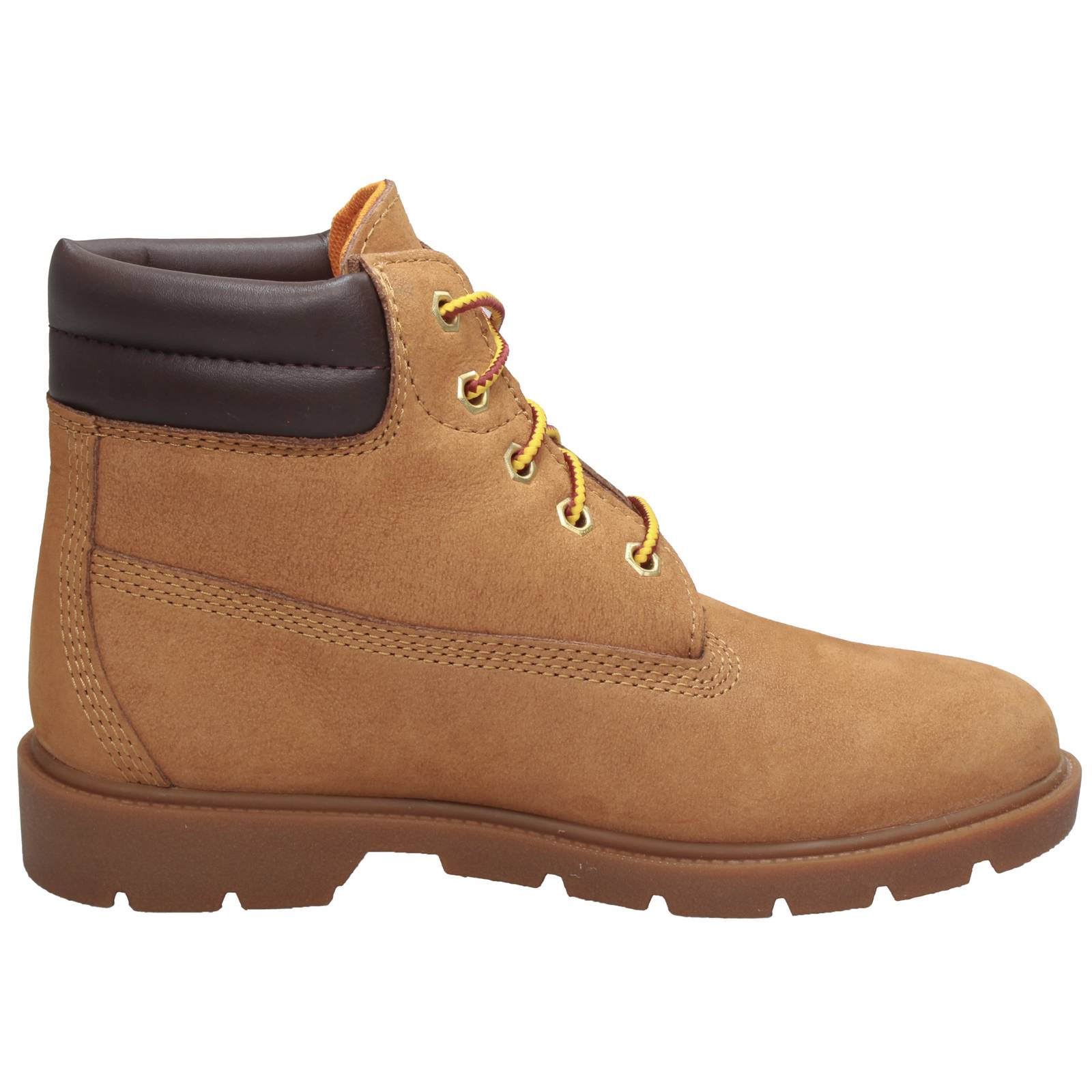 TIMBERLAND 6 Inch Basic - Scarponcini in Pelle Junior giallo Foto 2