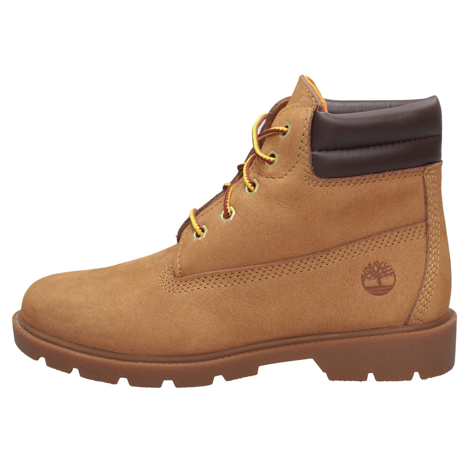 TIMBERLAND 6 Inch Basic - Scarponcini in Pelle Junior giallo Foto 3