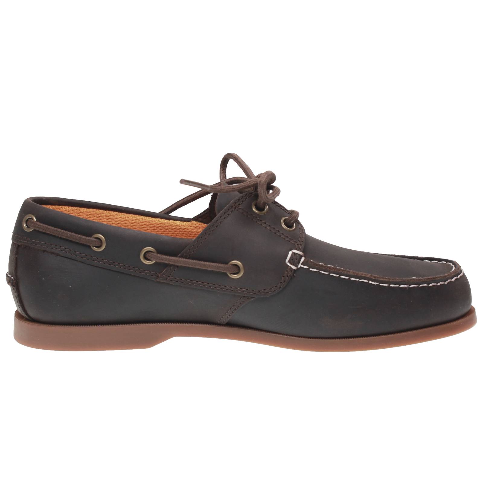 TIMBERLAND Cedar Bay - Boat Shoes in Nubuck Man dark brown Photo 2