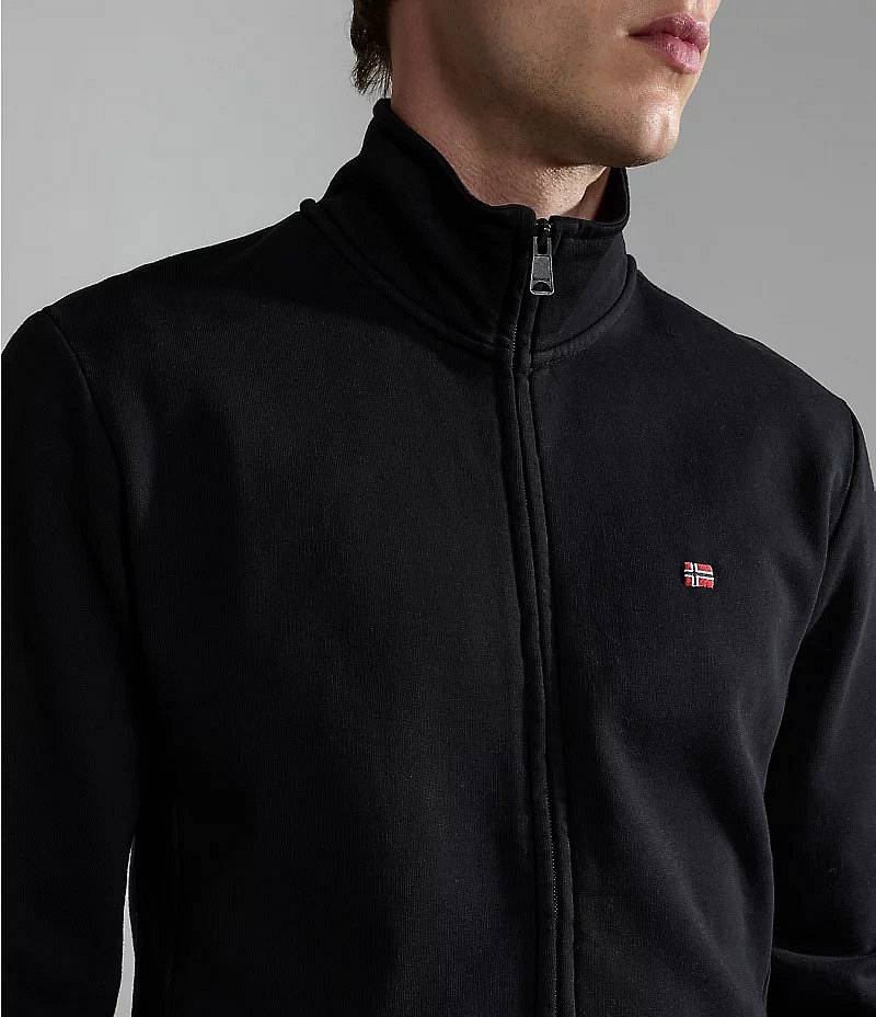 NAPAPIJRI Balis Sweatshirt Full Zip Man black Photo 4