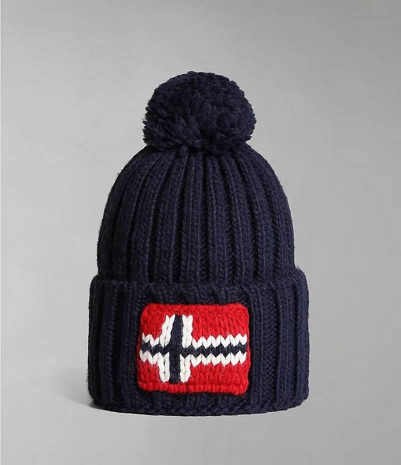 NAPAPIJRI Semiury - Cap with Pon Pon Man blue