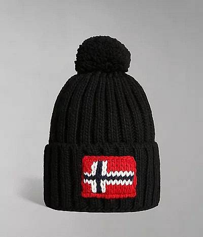 NAPAPIJRI Semiury - Cap with Pon Pon Man black