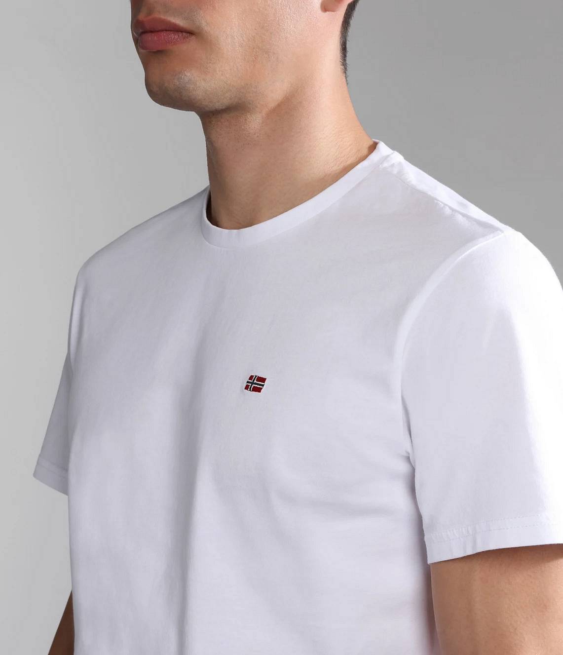 NAPAPIJRI Tee Salis - Kurzärmeliges T-Shirt Herren weiß Foto 4