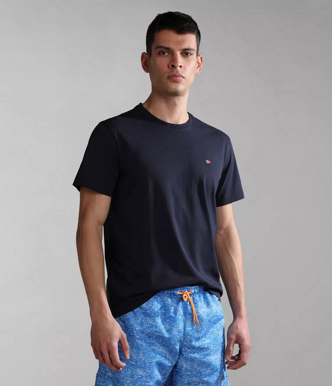 NAPAPIJRI Tee Salis - Short Sleeve T-Shirt Man blue Photo 2