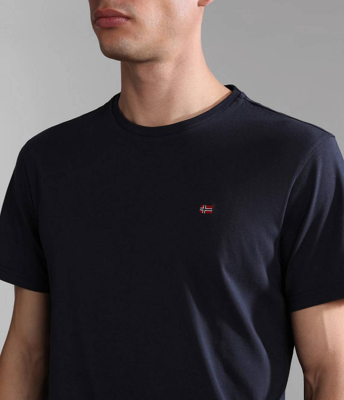 NAPAPIJRI Tee Salis - Short Sleeve T-Shirt Man blue Photo 4