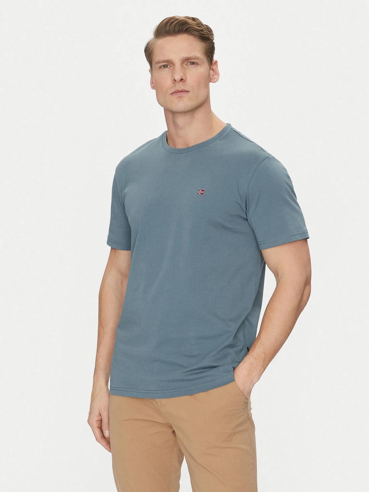 NAPAPIJRI Tee Salis - Kurzärmeliges T-Shirt Herren grau Foto 3