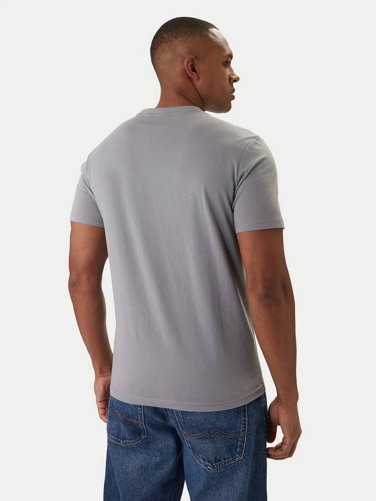 NAPAPIJRI Tee Salis - Kurzärmeliges T-Shirt Herren grau Foto 2