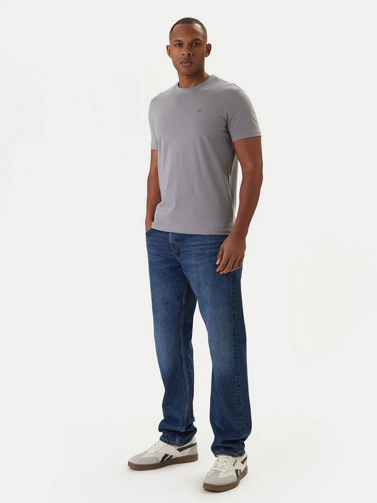 NAPAPIJRI Tee Salis - Kurzärmeliges T-Shirt Herren grau Foto 4