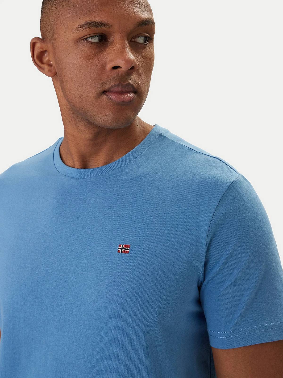 NAPAPIJRI Tee Salis - Kurzärmeliges T-Shirt Herren blau Foto 5