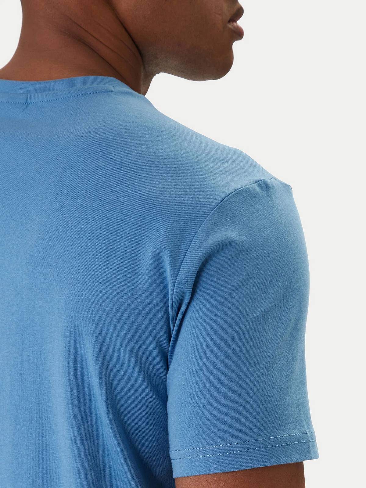 NAPAPIJRI Tee Salis - Kurzärmeliges T-Shirt Herren blau Foto 3