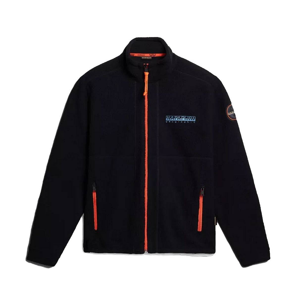 NAPAPIJRI T-Anderby FZ Fleece - Jacke mit durchgehendem Reißverschluss Herren schwarz