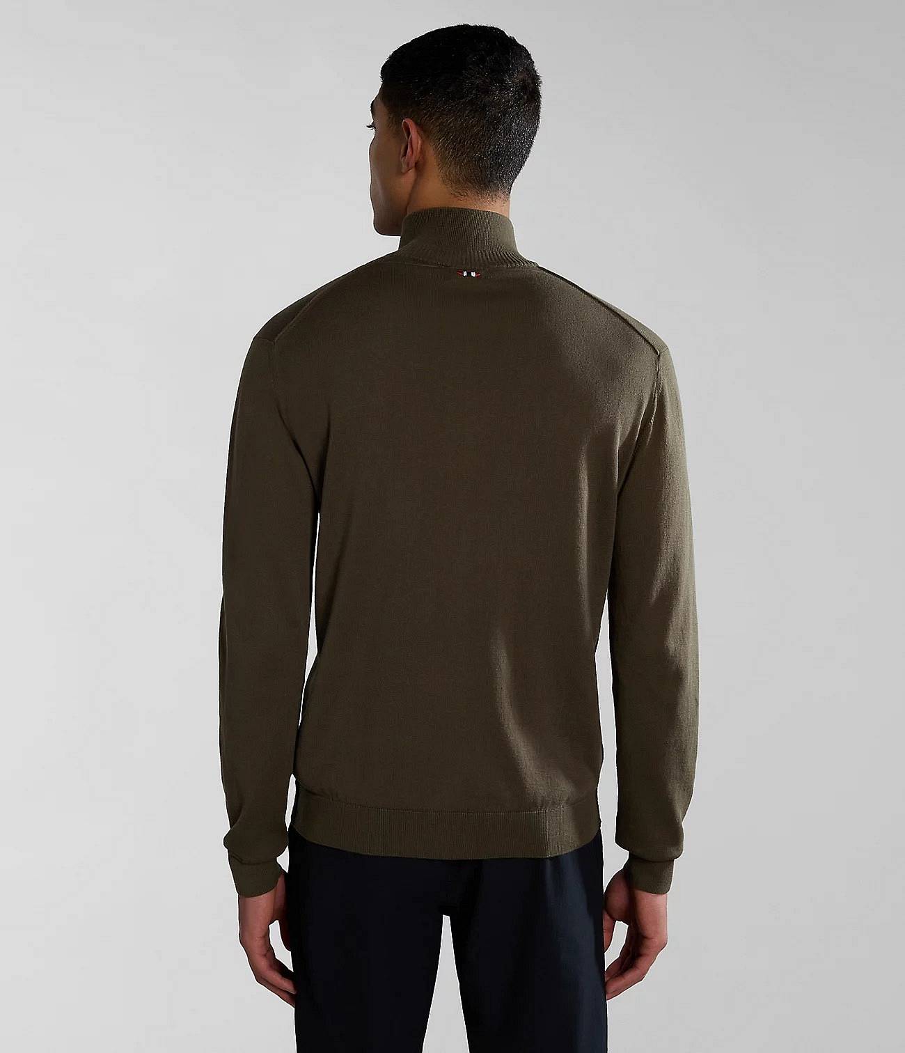 NAPAPIJRI Decatur - Maglia Full Zip Uomo verde Foto 3