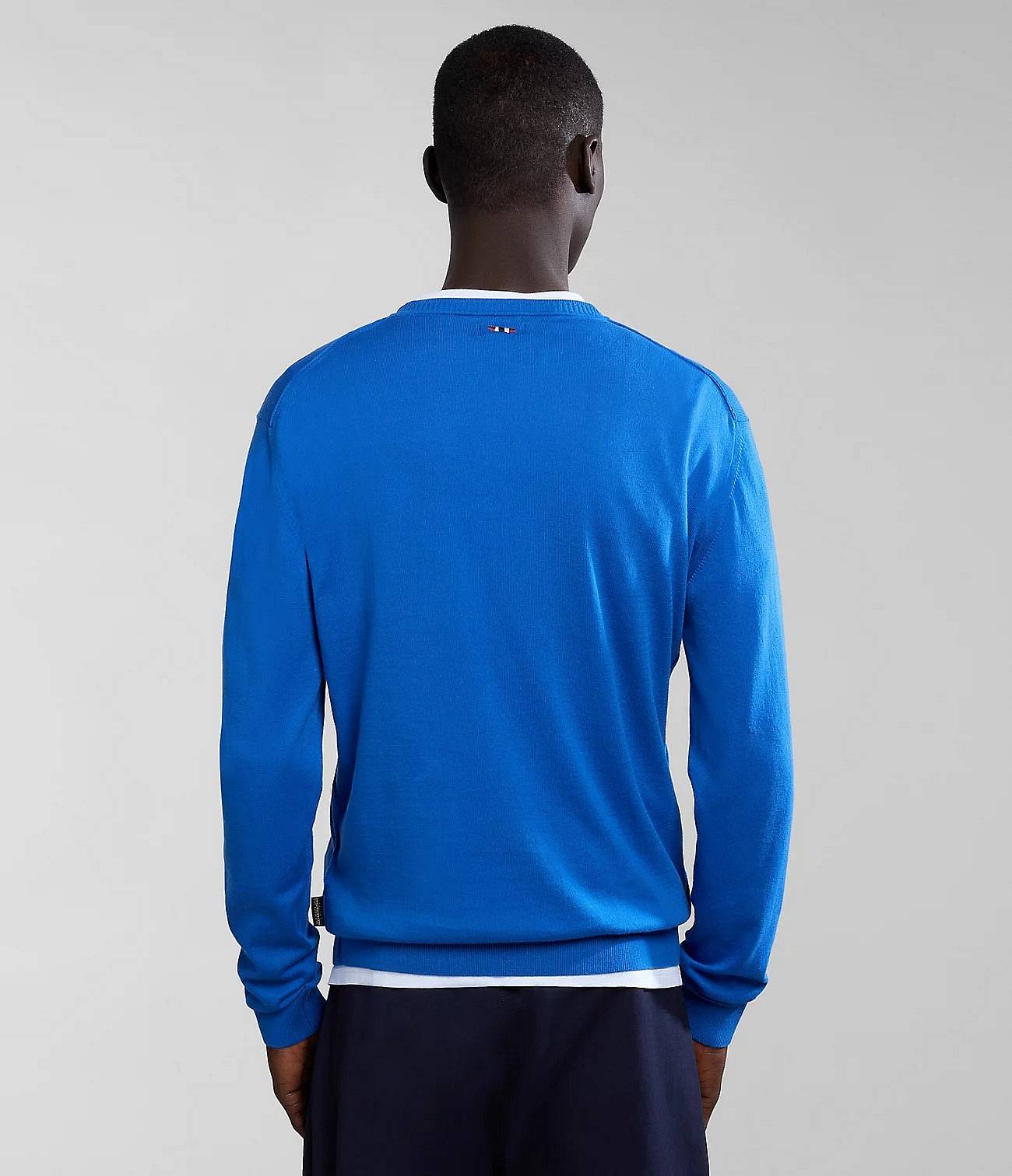 NAPAPIJRI Decatur - Maglia Girocollo Uomo azzurro Foto 3